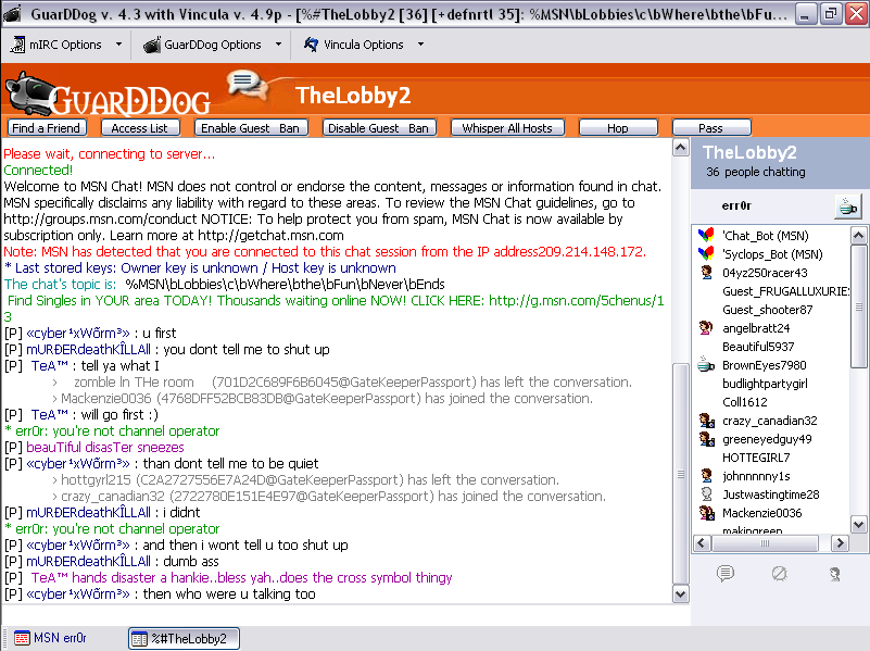 Guarddog lite 4.4 screenshot